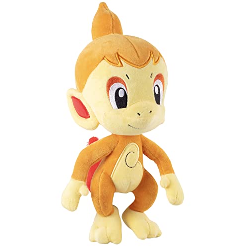 Pokémon 8' Chimchar Plush - Officially Licensed - Quality & Soft Fire Type Pokemon Stuffed Animal Toy - Scarlet & Violet - Great Gift for Kids, Boys, Girls & Fans of Pokemon