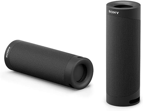 Sony SRS-XB23 - Super-Portable, Powerful and Durable, Waterproof, Wireless Bluetooth Speaker with EXTRA BASS – Black