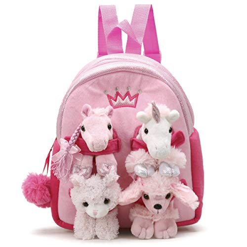 Unipak Pink Animal Backpack 11'