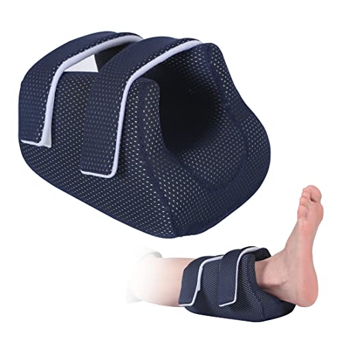 EZ Assistive Heel Protector Cushion Foot Pillow Remove Pressure, A Heel Protection Foot Wedge Pillow to Relief Pressure from Sores and Ulcers