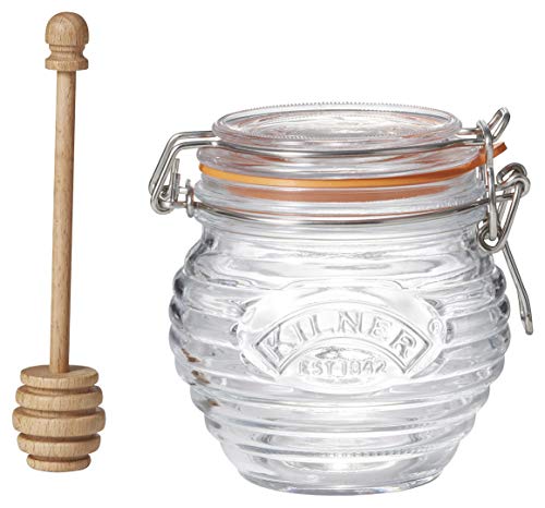 KILNER Honey Pot With Dipper, 1 EA