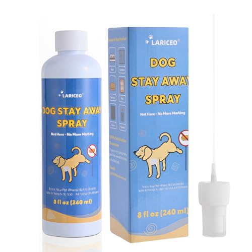 LARICEO 8 oz Spray - Safe and Non-Toxic Formula for Training - Stop Unwanted Peeing - Achieve Effective Dog Training - Not Here Dog Spray