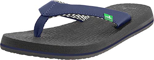 Sanuk Yoga Mat - Cushioned Sandals - Women's Navy - 8