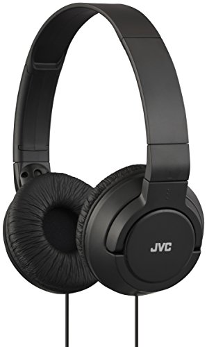 JVC HAS180 Lightweight Powerful Bass Headphones - Black