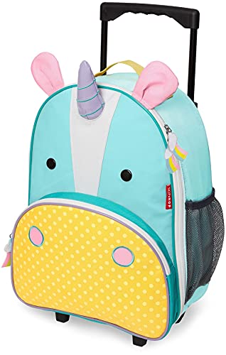 Skip Hop Kids Rolling Backpack, Zoo, Unicorn