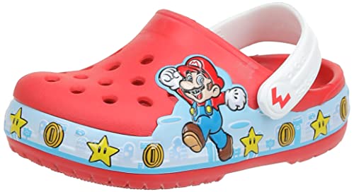 Crocs Kids' Super Mario Light Up Clog | Light Up Shoes , Super Mario, 10 Toddler