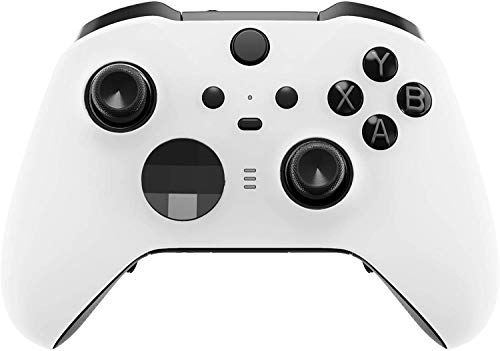 7 Watts Elite Series 2 Controller Modded - Custom Pro Rapid Fire Mod - for Xbox One Series X S Wireless & Wired PC Gaming - White Fire