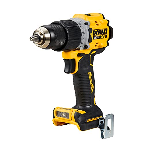 DEWALT 20V MAX Hammer Drill, 1/2', Cordless and Brushless, Compact With 2-Speed Setting, Bare Tool Only (DCD805B)