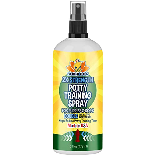 Bodhi Dog Potty Training Spray | Indoor Outdoor Potty Training Aid for Dogs & Puppies | Puppy Potty Training for Potty Pads | Made in USA (16oz)