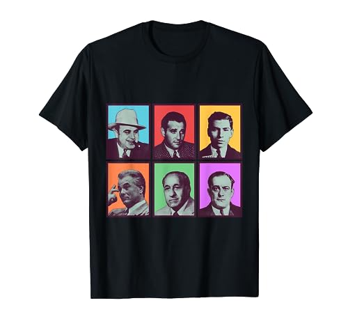 American Gangsters Mafia Bosses T-Shirt