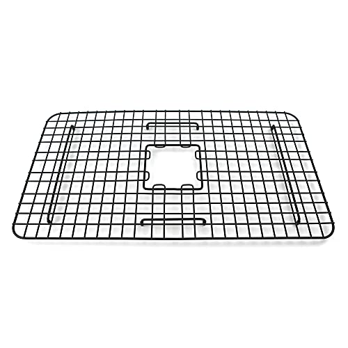 SinkSense Wren 27' x 15' Kitchen Sink Bottom Grid, Matte Black