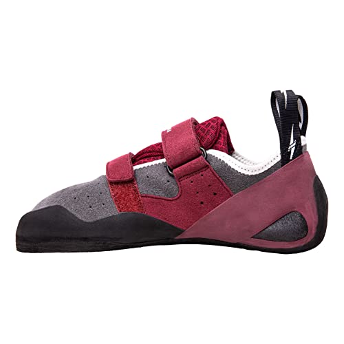 EVOLV Elektra Climbing Shoes - Women's Merlot/Gray 11