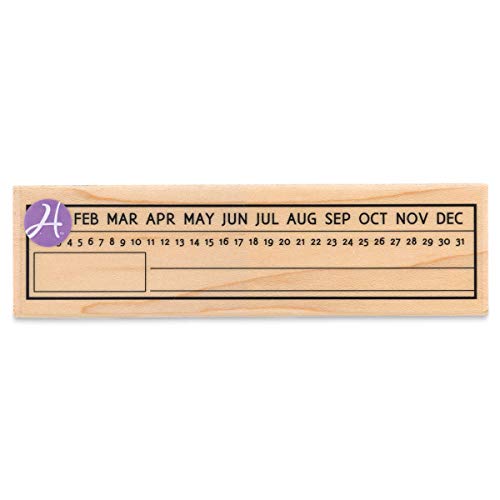 Hampton Art Wood Stamp - Calendar