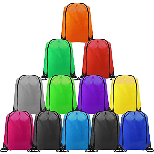 CHEPULA Drawstring Bags Bulk Drawstring Backpack for Women Men Large Size Draw String Back Sack for Birthday Party Sport Camping Climbing