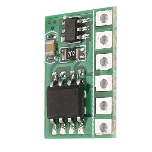 Self-Locking Trigger Board, Flip-Flop Latch Switch Module, 6A DC 3V 3.3V 3.7V 5V for Motor MCU Development Board Mobile Power LED Lighting