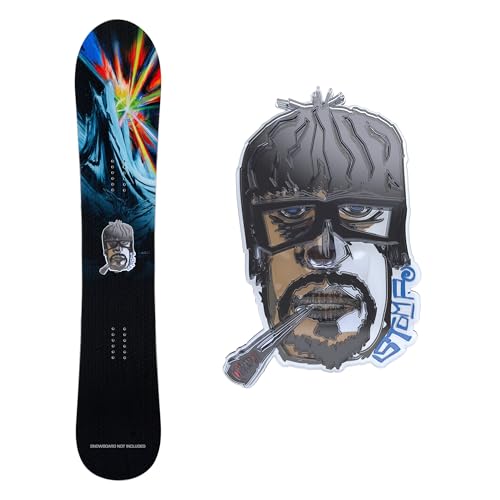 Stompgrip Premium Snowboard Stomp Pad | Big Jim | Artist Collection |3D Decal | Printed