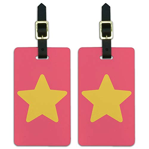 Steven Universe Steven Star Luggage ID Tags Suitcase Carry-On Cards - Set of 2