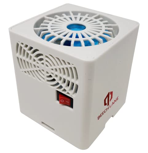 Beech Lane RV Fridge Fan, Patent Pending, High Power 3,000 RPM Motor, Easy On and Off Switch, Multiple Side Vents Increase Airflow, Durable Construction, Efficiently Cools Refrigerator (Natural)
