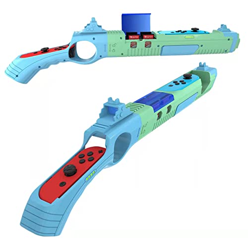 Switch Shooting Controller for Nintendo Joy-Con Hunting Games, 1 PCS Switch Hand Grip Accessories Compatible with Nintendo Switch Games (Green)