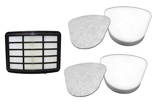 Anewise Filter Replacement for Shark Navigator Lift Away Deluxe Professional Vacuum ZU503AMZ NV350 NV351 NV352 NV355 NV357 NV360 NV370 UV440 UV540, Parts XFF350 & XHF350, 1 HEPA + 2 Pre-Felt Filters