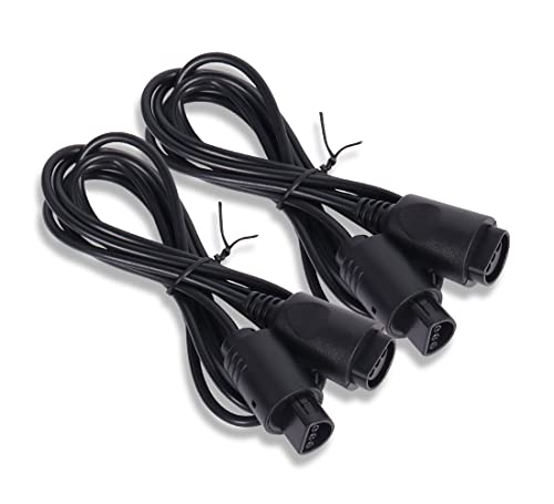 YAODHAOD N64 Gamecube Extension Cable 1.8M 2PACK,for Nintendo Wii Gamecube GCN