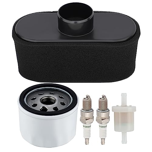 Harbot FR691V Tune Up Kit 11013-7047 Air Filter for Kawasaki FR651V FR730V FS481V FS541V FS600V FS651V FS691V FS730V FX600V 4-Cycle Engine Replace 11013-7049 11013-0752 49065-7007 Oil Filter