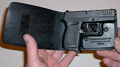 Wallet Holster for Full Concealment - Diamondback .380 (Black, Right Hand)