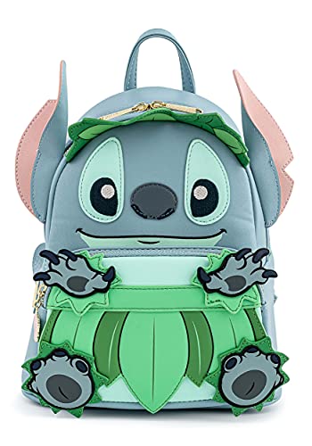 Loungefly Disney Stitch Luau Cosplay Womens Double Strap Shoulder Bag Purse, One Size