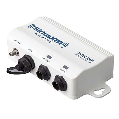 Raymarine E70499, SR200 SiriusXM InfoLINK Receiver, White, Small