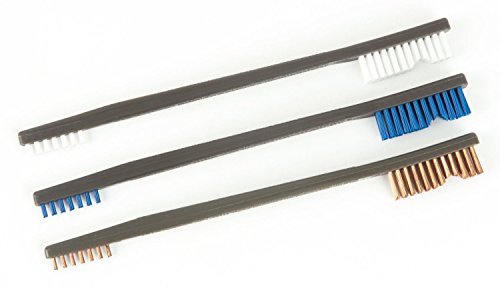 Otis All Purpose Brushes Nylon/Blue Nylon/Bronze 3 pk.