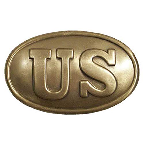 TD ZW Treasure Gurus Civil War Us Union Army Brass Belt Buckle