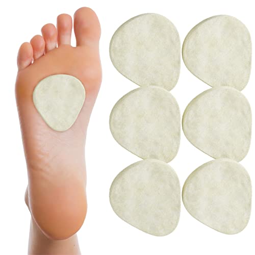 Metatarsal Felt Foot Pad 3/16' Thick - 6 Pairs (12 Pieces)