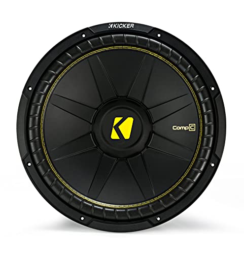 Kicker CWCS154 CompC 15' Subwoofer Single Voice Coil 4-Ohm