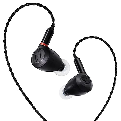 HiditonGaming T-100 in Ear Monitor Headphone for Xbox Series X, Playstation, PS5, PS4, Nintendo Switch, Steamdeck, Passive Noise Cancelling Earbuds Earphone with MMCX connectors