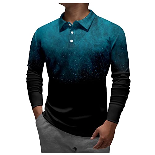 Men's Spring and Autumn Shirt Long Sleeve Printed Pullover Sweatshirt Graphic and Embroidered T-Shirt Blouse Top Vest Women Beach Shirt for Summer Tall Tshirts Shirts for Men Tshirt Men