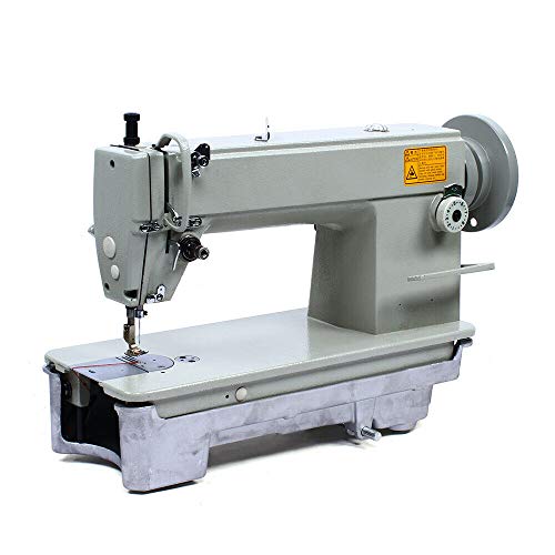 Industrial Leather Sewing Machine,Heavy Duty Auto Sewing Machine,Thick Material Lockstitch Sewing Machine Leather Sewing Tool for Sewing Clothing Fabrics Jeans Tents 3000s.p.m