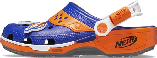 Crocs Unisex Classic Nerf Clogs Blue, Numeric_8 US Men