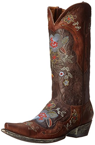 Old Gringo womens Bonnie Boot Chocolate/Brass 8 B US