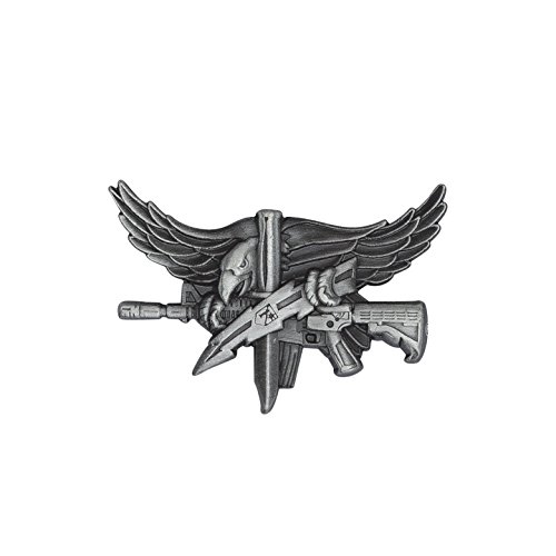 SWAT Operator Pin - Basic (Antique Silver, Basic)