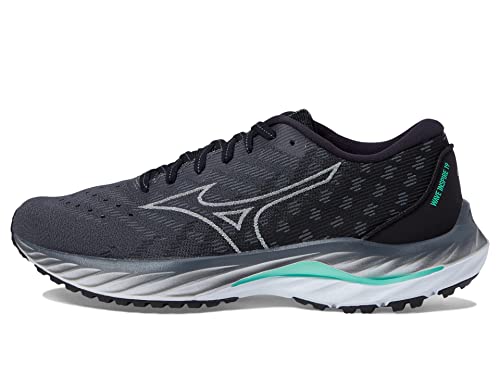 Mizuno Women's Wave Inspire 19 Running Shoe, Iron Gate/Nimbus Cloud, 8.5