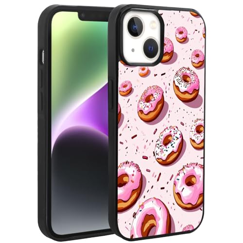 SHENCANG BLUE Case for iPhone 15 14 12 13 11 7 8 6s 6 Pro Max Plus Mini XR X XS Max SE Donut-AM2 Shockproof Slim TPU