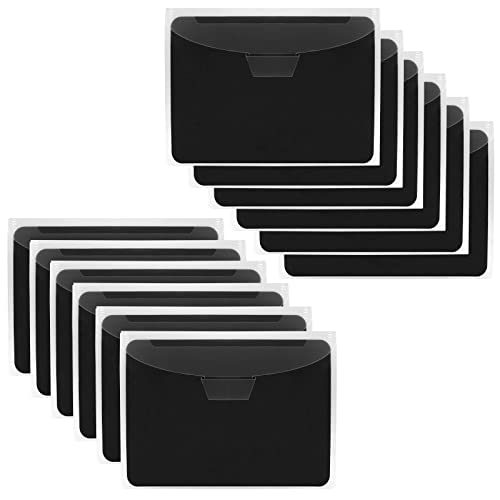 UNIMEIX Thicken 24 Pack Magnetic Sheets for Dies Storage Stamp and Die Storage Pockets Die Cut Storage for Card Making Supplies (1.2 mm Thickness）