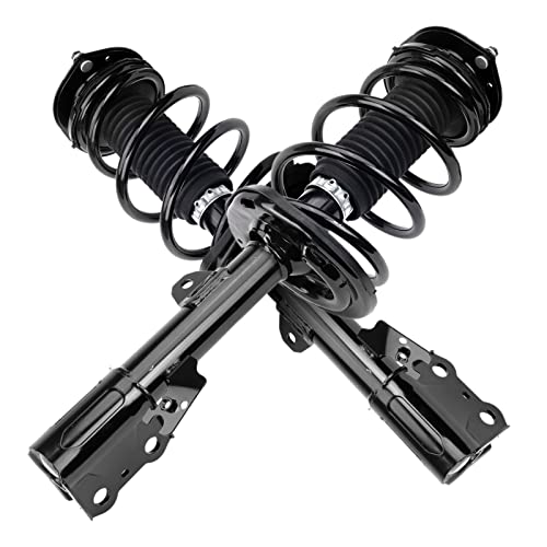 PHILTOP Front Struts Shock for Highlander 2008 2009 2010, Shock Absorber 172484+172483, Struts with Coil Spring SAA130 2 Pcs