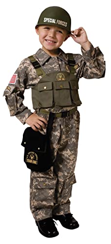 Dress Up America Army Costume - Soldier Costume For Boys and Girls - U.S. Special Forces Dress-Up For Kids2,Big Kid