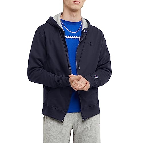 Champion Men's Zip-Up Hoodie, Powerblend, Zip-Up Hoodie Sweatshirt for Men (Reg. or Big & Tall)