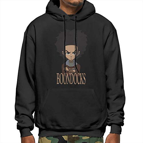 The Anime Boond Men Ocks Hoodie Long Sleeve Pullover Hoodies Sweatshirt XL Black