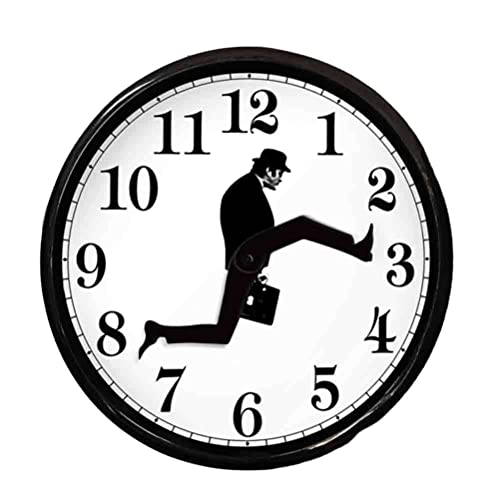 KENANLAN Ministry of Silly Walks Clock 27 * 26 * 5
