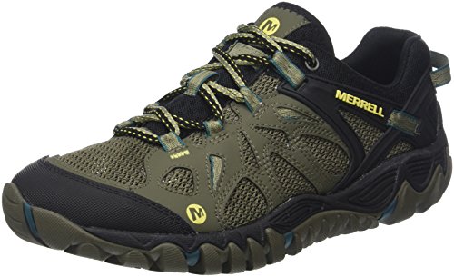 Merrell Men's All Out Blaze AERO Sport Hiking Shoe, Dusty Olive, 12 M US