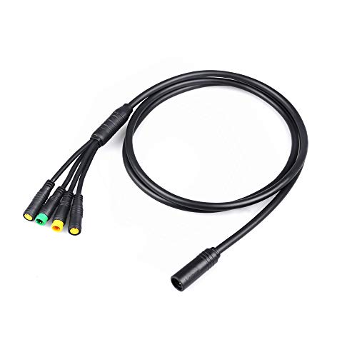 BAFANG Extension Cable Mid Drive Motor : EB-Bus 1T4 Connector for Electric Bike Conversion Kit BBS01 BBS02 BBSHD (53.93 inch)