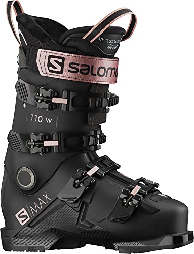 Salomon S/Max 110 GW Womens Ski Boots Black/Rose Gold/Belluga 7/7.5 (24/24.5)